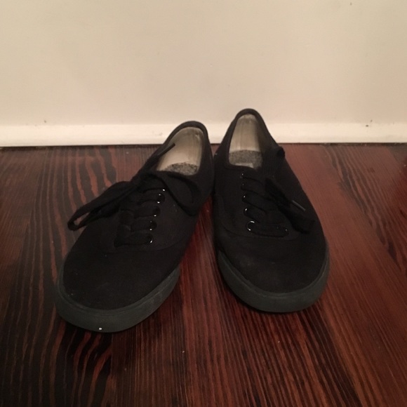 Mossimo Supply Co. Shoes - All Black Keds Style Sneakers